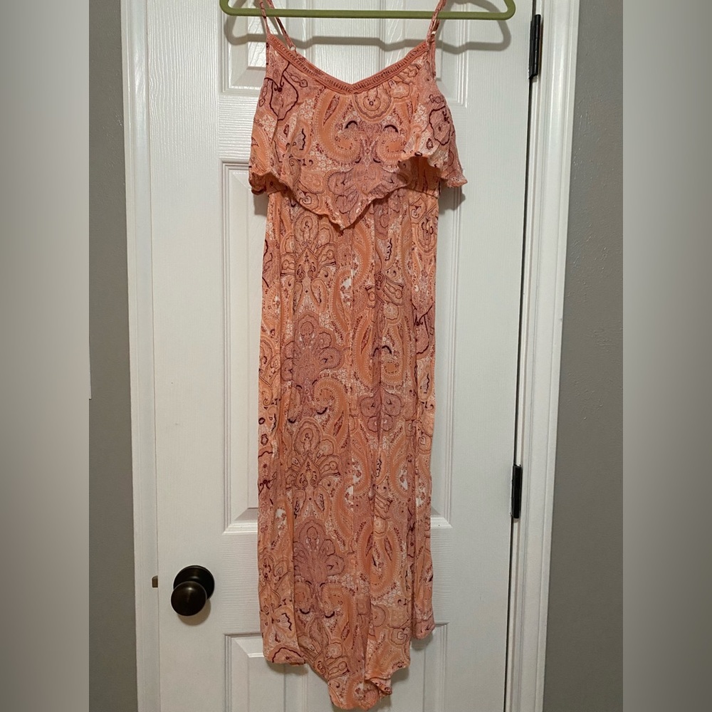 Paisley maxi dress